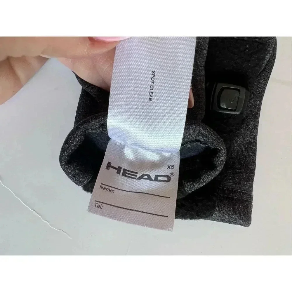 Head Kids Children's Mittens Touchscreen Running Gloves XS Sizes 2-4 Gray Black‎